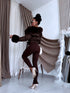 Choco, LUX legingi ar šķēlumiem LM1173